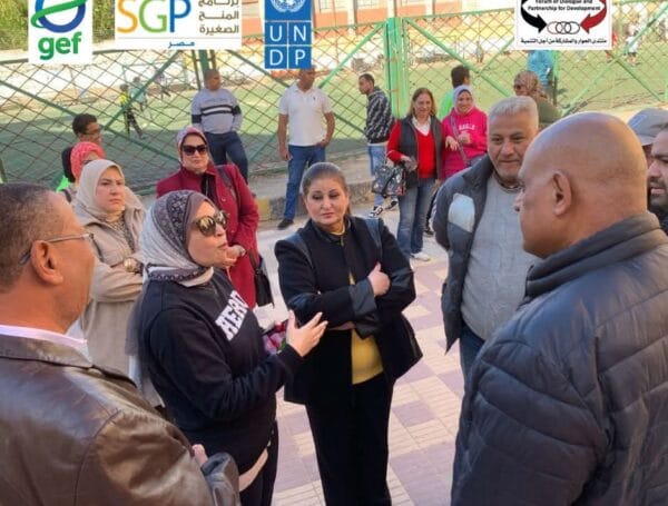 منتدى الحوار والمشاركة من أجل التنمية يشارك في الزيارة الرسمية لمركز الشباب البحري بالانفوشي