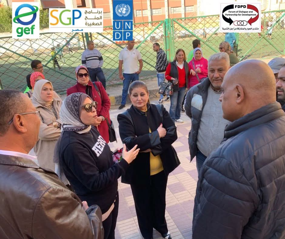 منتدى الحوار والمشاركة من أجل التنمية يشارك في الزيارة الرسمية لمركز الشباب البحري بالانفوشي